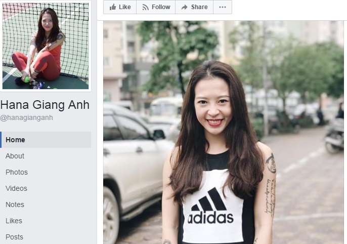 Hana Giang Anh - Adidas