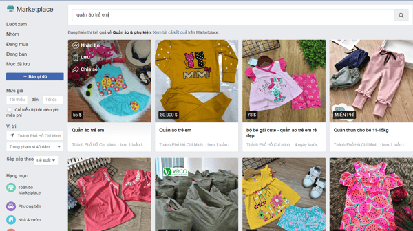 bán quần áo trẻ em online