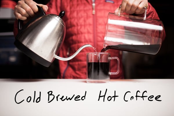 Bạn có thể phục vụ cafe lạnh hoặc nóng tuỳ ý