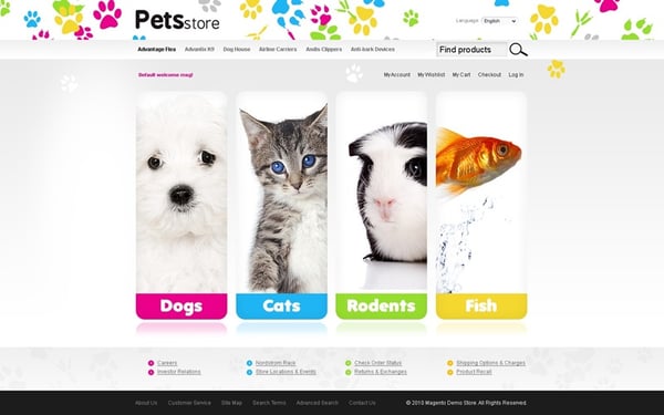 Lập website, fanpage cho cửa hàng thú cưng