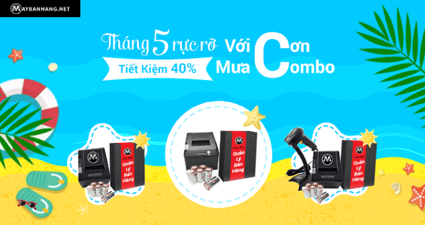 Combo tháng 5 khuyến mãi cực sốc từ MAYBANHANG.NET